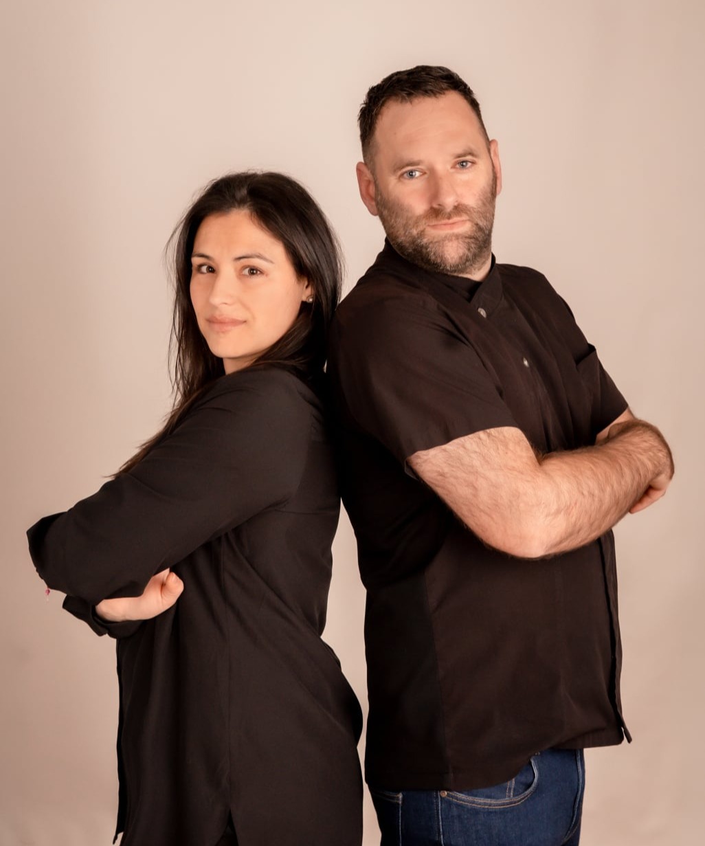 Spyros and Rozina chef